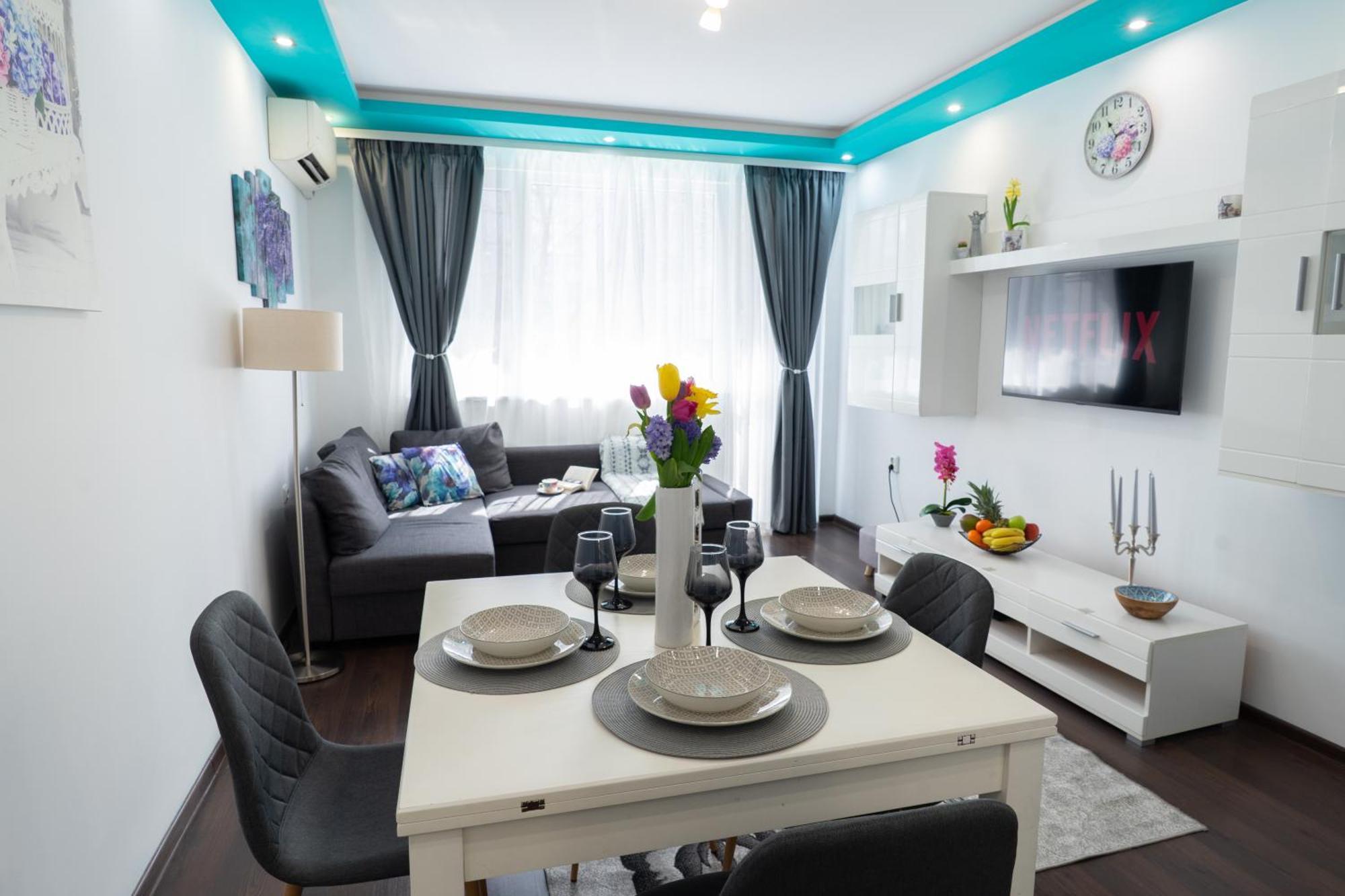 Luxury 2 Bedroom Apartment In Central Varna Exteriör bild