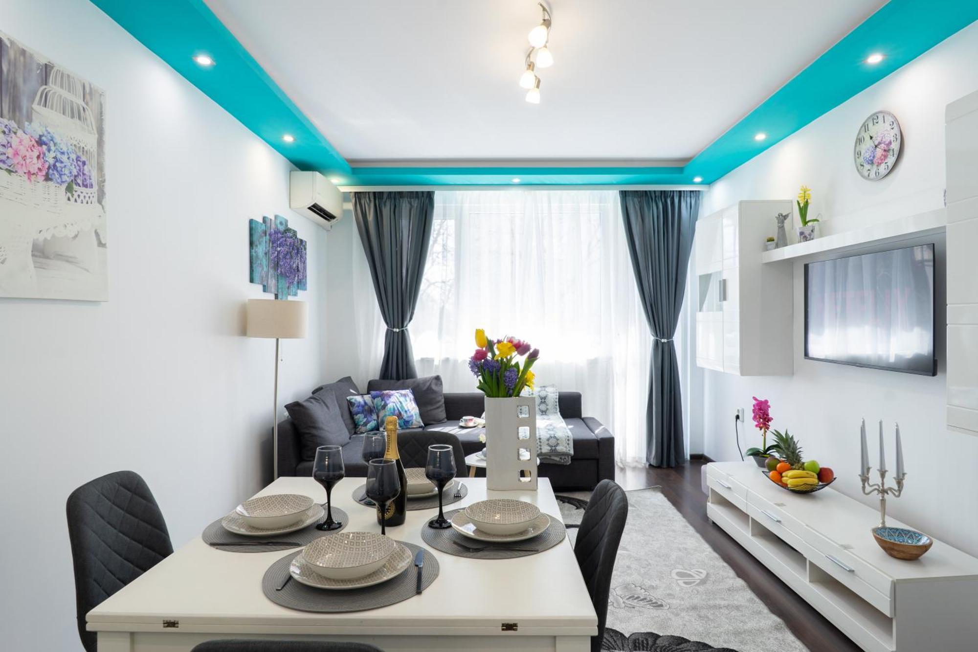 Luxury 2 Bedroom Apartment In Central Varna Exteriör bild